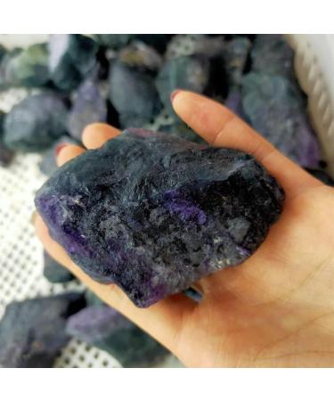 Natural Crystal Rough Crystal 1pcs Natural Green Fluorite Raw Stone Quartz Original Stones Natural Crystal Stones and Minerals Can be Used for (Size : 220-280g) - Buy Online on GoSupps.com