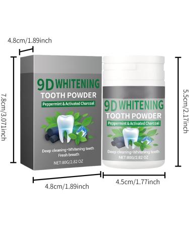  laxreheye Powdered Toothpaste - 80g eliminates bad breath Whitening Gum Health Disinfectant | For Stains Irritation Daily Hygiene Home Travel Adults Family - Buy Online on GoSupps.com