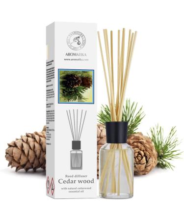Room Fragrance Diffuser Cedar 100ml - Naturally Essential Cedar Oil - Long-Lasting Aroma for Home Office Spa & More - Perfect for Aromatherapy - Buy Online on GoSupps.com