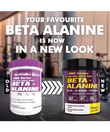 Beta-Alanine Powder for Enhanced Endurance - 250g | Premium Fitness Supplement | Fast International Shipping - Buy Online on GoSupps.com