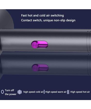 Hair Dryer Hairdryer Hairdryers for Women Travel Blow Dryer Hair Dryers Lightweight Household Hair Dryer with Blue Light Negative Ion Collector Nozzle (14X26X7CM yellow) 14X26X7CM Yellow - Buy Online on GoSupps.com