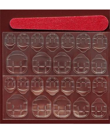 Press on Nails Short Square Fake Nails Sweet and Whitening Rose Powder Nail Press on Nails Designs Acrylic Nails Press on Artificial Nails Stick on Nails For Women Girls 24Pcs - Buy Online on GoSupps.com