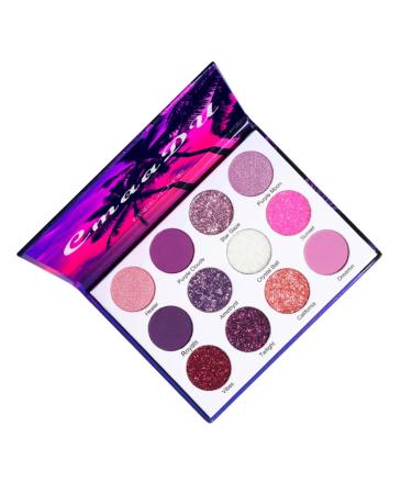 Balacoo 3 Boxes Eyeshadow Palette Glitter Eye Shadow Makeup Eye Shadow Plate Supplies Miss Cosmetic 1 count (Pack of 1) Colorfulx3pcs