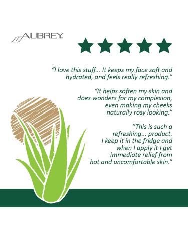Aubrey Organics Aloe Vera Refreshing Spray - 8 fl oz (237 ml) | Natural Hydration & Soothing Mist - Buy Online on GoSupps.com