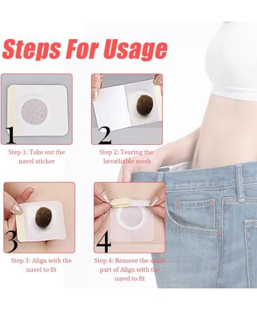 120pcs Slimming Patch for Weight Loss | Detox Belly Fat Burner Sticker | Fat Burning Plaster for Quick Results - Buy Online on GoSupps.com