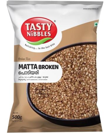Tasty Nibbles Palakkadan Matta Broken Red Rice Healthy Nutritious Indian Origin 500G (Pack of 2)