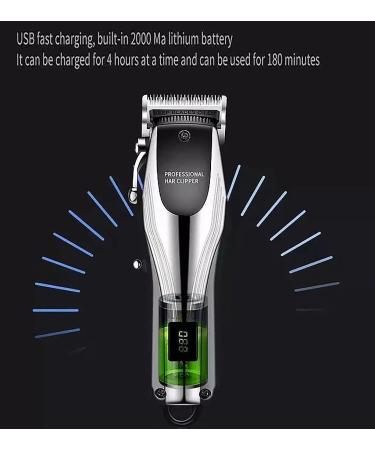 Professional USB Rechargeable Hair Clippers for Men | Cordless Beard Trimmer & Electric Hair Clipper - Buy Online on GoSupps.com
