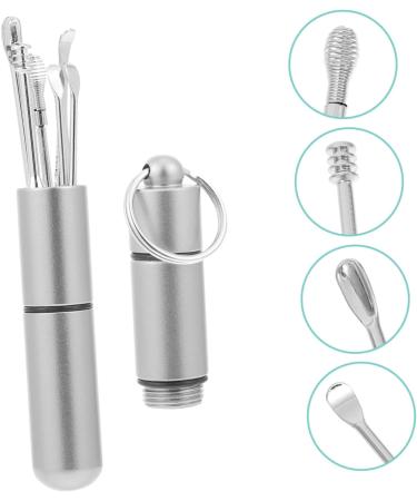 OATIPHO 6-Piece Ear Wax Remover Kit Portable Ear Cleaning Tools for Home Use and Travel Includes Soft Tips - Buy Online on GoSupps.com