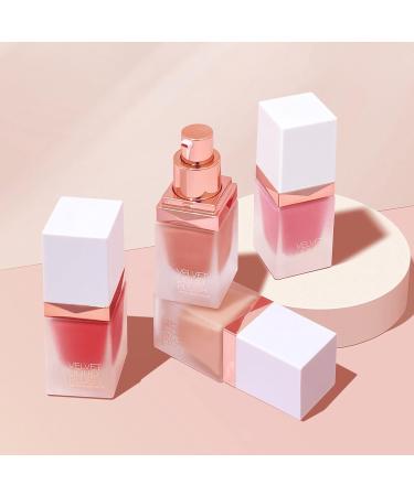 Reddhoon Liquid Blush for Cheeks Natural Looking Breathable Cream Blush Waterproof Long Lasting Cruelty-Free Cheek Face Blush for Women 15ml/Pc 03# - Buy Online on GoSupps.com