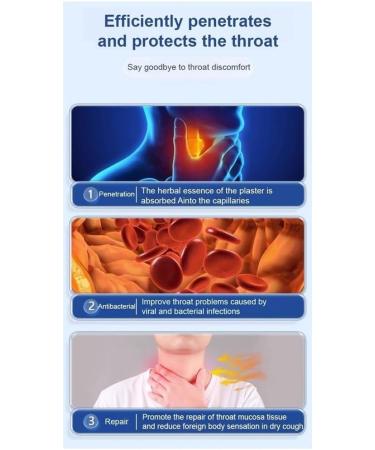 Herbal Breath Soothing Cough Relieving Patch It Is Suitable For Sub-health People Who Are Uncomfortable Due To Cough And Asthma. (Color : 2Count (Pack of 2)) - Buy Online on GoSupps.com