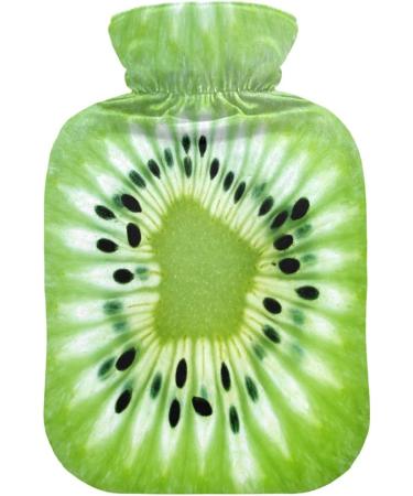 Naanle Kiwi Slice 2L Hot Water Bottle - Large Transparent Bottle for Bed & Foot Pain Relief | Heat & Cold Therapy - Buy Online on GoSupps.com