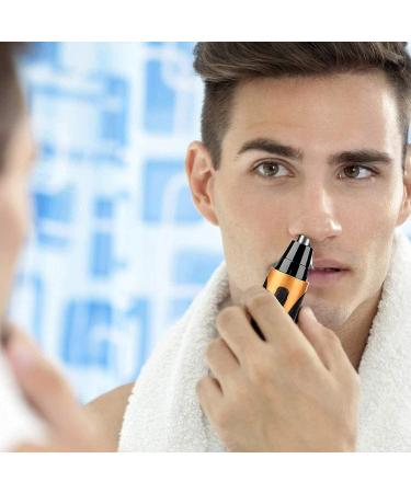 Professional Painless Nose Hair Trimmer for Men & Women | Electric Waterproof Dual Edge Blades - Ultimate Grooming Solution - Buy Online on GoSupps.com