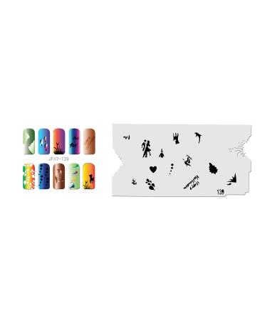 Fingernail stencil (airbrush nail art) Fengda JFH07-139