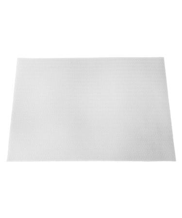 Wear Resistant Anti Skid Men Women Shoe Sole Cowhells Pad 2.2mm Thickness 58cmx38cm for Shoes Footwear (White)