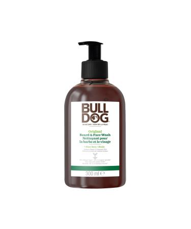 Bulldog Bulldog SKINCARE 2-in-1 Beard and Face Wash for Men 300ml enriched with aloe vera for all beard types etc.