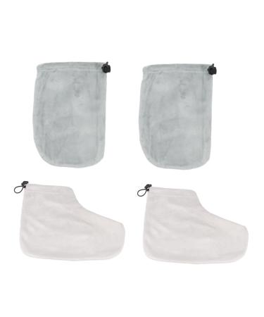 Vaguelly 2paires Cire Et De Th rapie Paraffine Pour Bain De Cire Chaude Lot Gris
