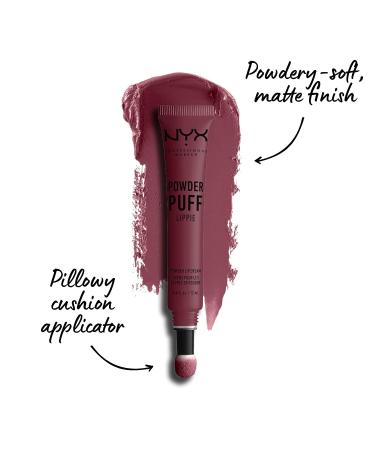 NYX Powder Puff Lippie Lip Cream Liquid Lipstick - Moody Plum 0.40 Fl Oz - Buy Online on GoSupps.com