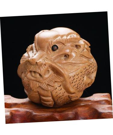 Solustre Baoding Balls - Wooden Chinese Hand Massage Tools for Fitness & Relaxation | Perfect Mahogany Gift - Buy Online on GoSupps.com