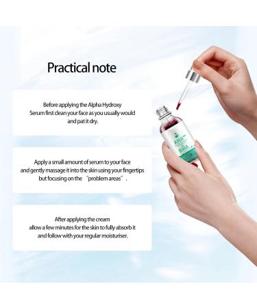 Fruit Acid Essence Glycolic Acid and Phytic Acid Facial Serums 30ml Instant Resurfacing Serums Removes dead skin cells and dirty pores Tsuchiya - Buy Online on GoSupps.com