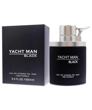 Yacht Man Spray Black 3.4 oz. - Buy Online on GoSupps.com