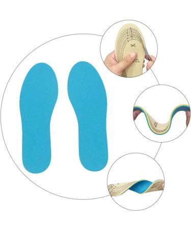 FRCOLOR Cuttable Child Insoles - Double-Sided Shoe Pads Anti-Wear & Shock-Absorbing Foot Care Cushions - Universal Fit Blue 23x8x0.4 cm - Buy Online on GoSupps.com