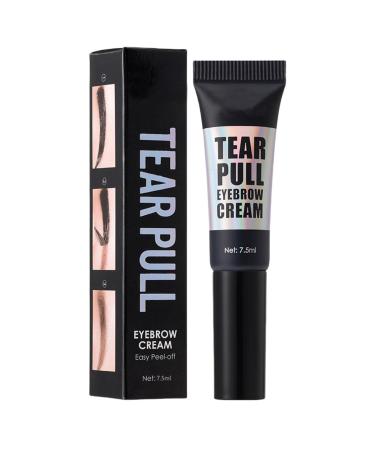 Zunishaone Eyebrow Tint Peel Off Tinted Gel | Long Lasting Eyebrow Gel Quick Dry Waterproof Sweat Resistant Natural Eyebrow Mascara for Perfect Definition