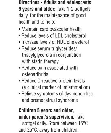 Jamieson Omega Complete Super Krill 500mg 60's 60 Softgels 60 count (Pack of 1) - Buy Online on GoSupps.com