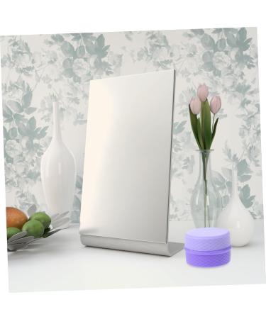 ABOOFAN 1 Set Cream Box Small Cream Container Travel Container for Cream Travel Essentials for Vacation Body Butters Portable Cosmetic Holder Make up Purple Storage Box Miss Silica Gel 6.5X6.5X4.5CM Purple - Buy Online on GoSupps.com