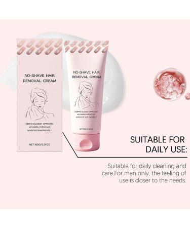  Jingmiger Body Hair Removal Cream - 150g Moisturizing Lotion for Hair Removal Gentle Fast-Acting Odorless Cream for Hair Removal - For Women and Teenagers Legs Thighs Underarms Chest - Buy Online on GoSupps.com