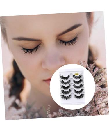 POPETPOP Black Decor 10 Pairs Fake Eyelashes 3d Makeup Decor False Eye Lashes Embellishments for Crafting Soft Light Fake Lash Black Trim Decked False Eyelashes Make up Imitation Miss - Buy Online on GoSupps.com