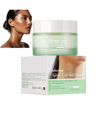 50ML Tighten and Lift Neck Cream Neck Firming Cream Anti-Aging Neck Cream Anti Wrinkle Moisturizing Neck Cream Smoothing Double Chin Neck Cream Neck Firming Cream Tightening Lifting Sagging Skin