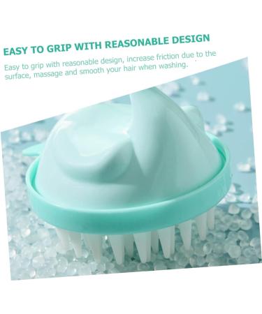 Tovinanna 4-Piece Curly Hair Massage Shampoo Brush Set | Scalp Massage & Hair Growth Shower Head | Ideal for Kids & Adults - Buy Online on GoSupps.com
