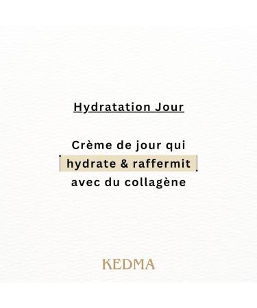 Kedma - Day and Night Cream Set with Collagen and Dead Sea Minerals - Moisturizing and Anti-Aging - 2x50g - Buy Online on GoSupps.com