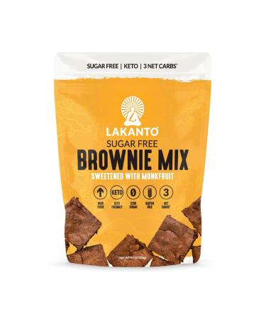 Lakanto Brownie Mix Sweetened with Monkfruit Sugar Free 9.7 oz (275 g)