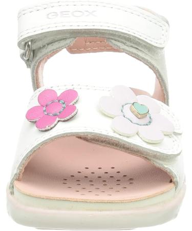 Geox Baby Girl's B Sandal Delhi - White - Size 3.5 UK Child - Buy Online on GoSupps.com