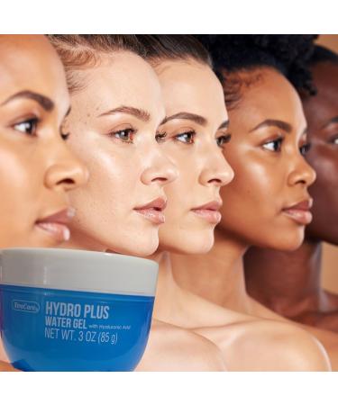 1 pack - Hydro Plus Water Gel with Hyaluronic Acid Lightweight Moisturizing Face Gel for Hydration & Smooth Skin Non-Greasy Fast-Absorbing Formula 3 oz - Buy Online on GoSupps.com