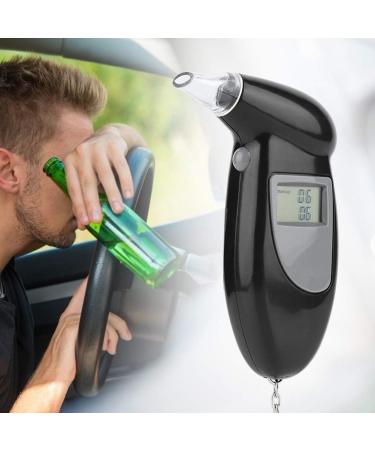 Zerone Alcohol Tester Digital Breathalyzer | Portable Keychain Breathalyzer with Mouthpieces | Professional-Grade Accuracy for Personal & Professional Use - Buy Online on GoSupps.com