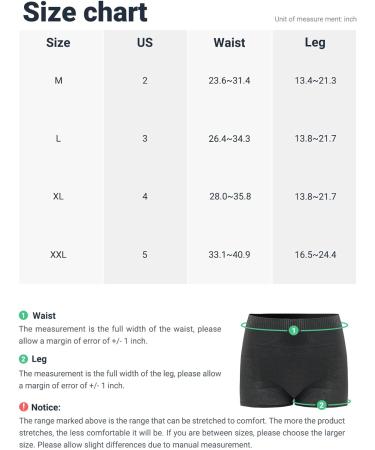 Maternity Knickers 4 Pcs Disposable Postpartum Underwear XL Black - Buy Online on GoSupps.com