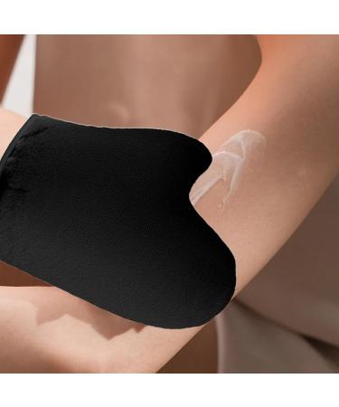 Sun Shine Glove Tanning Mitt Applicator Reusable Washable Incl Thumb Extra Soft For Face & Body Creams Foam Women Men Black - Buy Online on GoSupps.com