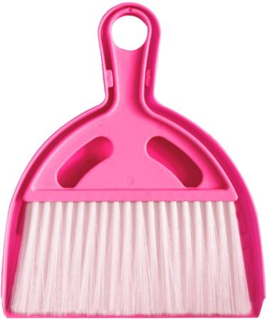 Desktop Cleaning Brush Small Broom Counter Duster with Hand Brush/Broom Bristles Light Weight Used for Cleaning Bathrooms Terraces Kitchens Walls and Decks Red - Buy Online on GoSupps.com