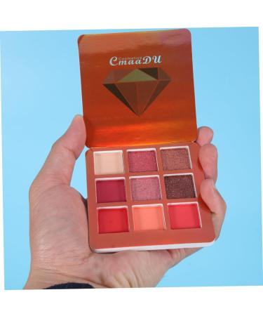 POPETPOP 9 Mattes Metallic Eye Shadow Palettes Makeup Palette Flash 1 count (Pack of 1) Red - Buy Online on GoSupps.com