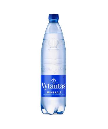 Vytauta's Natural Mineral Water 1L (6-Pack) | Premium Carbonated Hydration Rich in Calcium & Magnesium - Buy Online on GoSupps.com