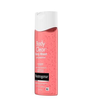 Neutrogena Body Clear Acne Treatment Body Wash with 2% Salicylic Acid - Pink Grapefruit Shower Gel for Back, Chest & Shoulders - Vitamin C - 8.5 fl. oz - Buy Online on GoSupps.com