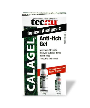 Tec Labs TECNU CalaGel: Medicated Maximum Strength Anti-Itch Gel 6 oz
