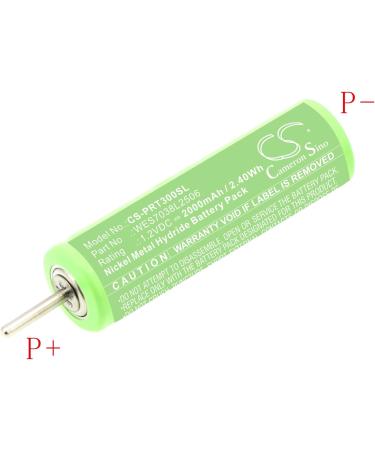 High-Capacity Replacement Battery for ES-744 ER-CA70 ES-RT33 & More - 2000mAh Compatible with WERGB80L2508 WES7038L2506 | International Shipping Available - Buy Online on GoSupps.com