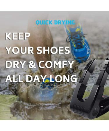 DR.PREPARE Boot Dryer & Warmer with Ozone Technology - Portable, Adjustable Rack & Timer for Shoes, Gloves, Hats, Socks, Ski Boots - Buy Online on GoSupps.com