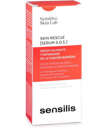 Sensilis - Skin Rescue S.O.S Calming and Structuring Serum Barrier Function Repairing Serum Suitable for All Skin Types Including Sensitive Skin - 30 ml - Buy Online on GoSupps.com