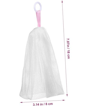 FRCOLOR Soap Saver Bag - 3 Pcs Exfoliating Foaming Net for Shower & Face Cleansing - Eco-Friendly Mesh Soap Saver | International Shipping Available - Buy Online on GoSupps.com