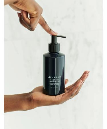 Olverum Soothing Hand Lotion with Shea Butter Aloe Vera and Vitamin E Deeply Moisturises and Hydrates. Suitable For All Skin Types - 250ml - Buy Online on GoSupps.com