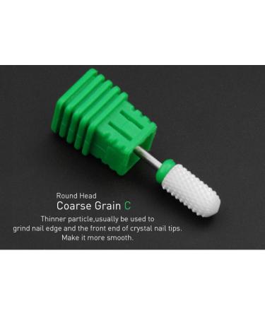 Buy Ceramic Cutters & Drill Bits for Manicure & Pedicure | Coarse Grain Nail Tools for Acrylic & Gel Nails - Buy Online on GoSupps.com